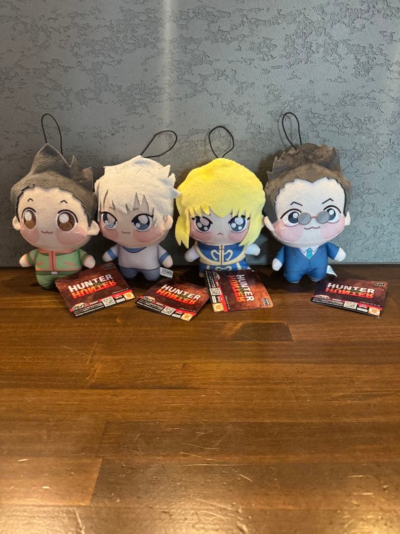 HUNTER×HUNTER ハンターハンター ちょぴぬい① 全4種セット
