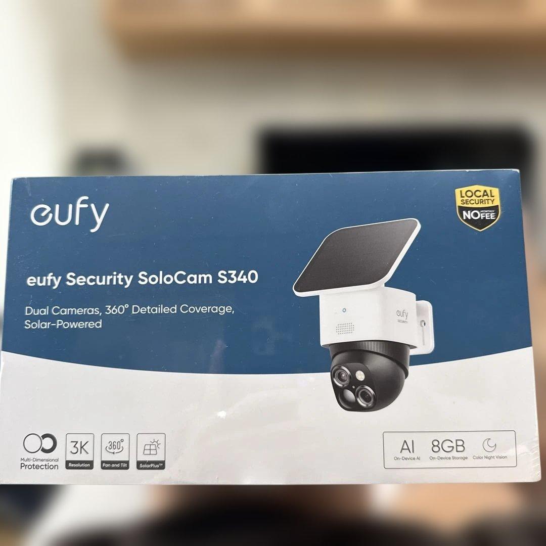 【未開封】eufy Security SoloCam S340 防犯カメラ
