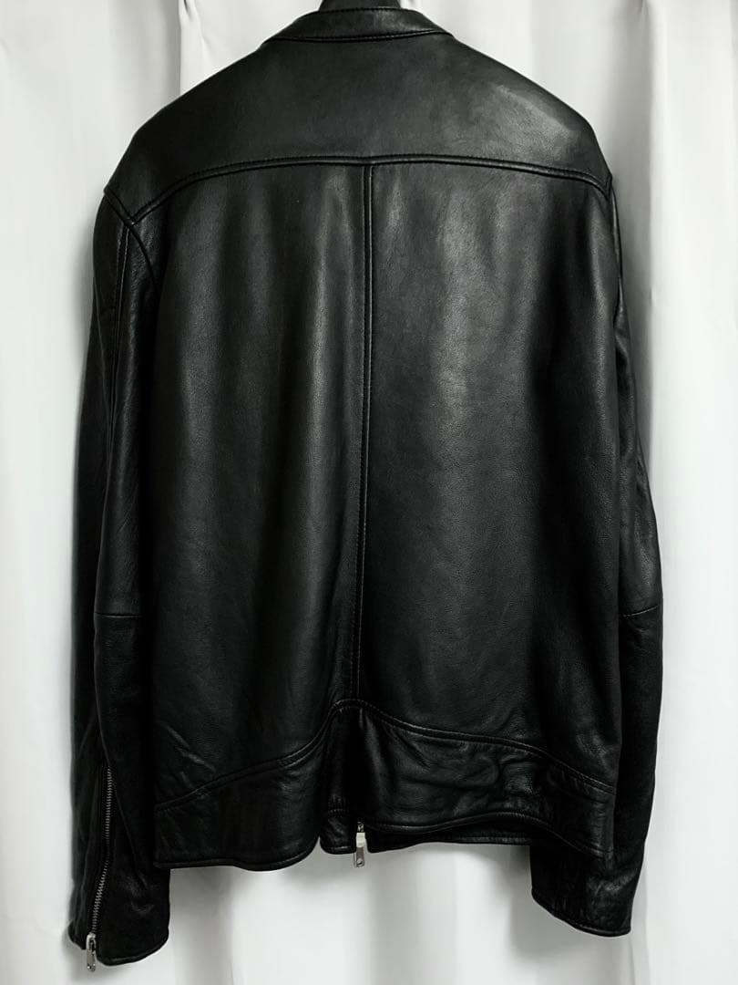 希少4(XL)◎ UNITED TOKYO 羊革 ラムレザー シングルライダース