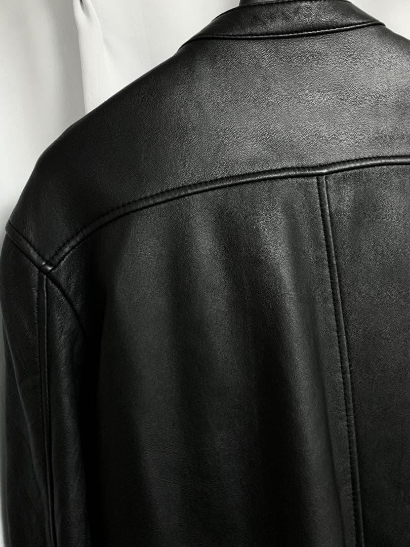 希少4(XL)◎ UNITED TOKYO 羊革 ラムレザー シングルライダース