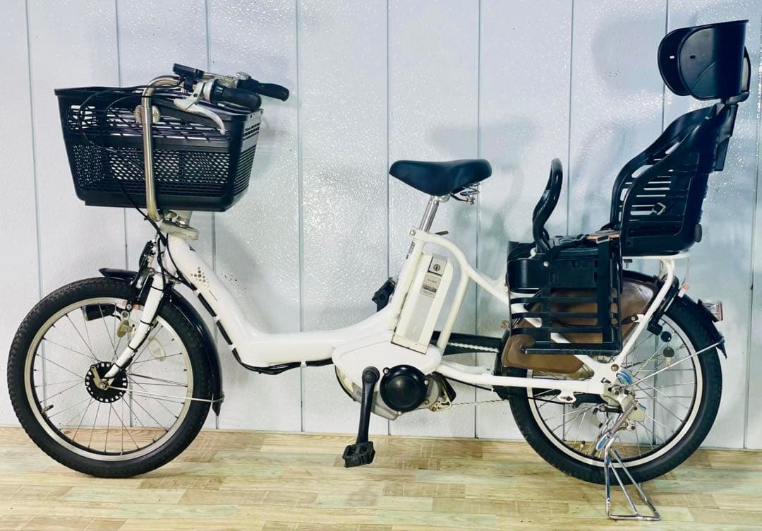 n2951ブリヂストン8.9アンペア3人乗り対応20子供乗せ　電動アシスト自転車