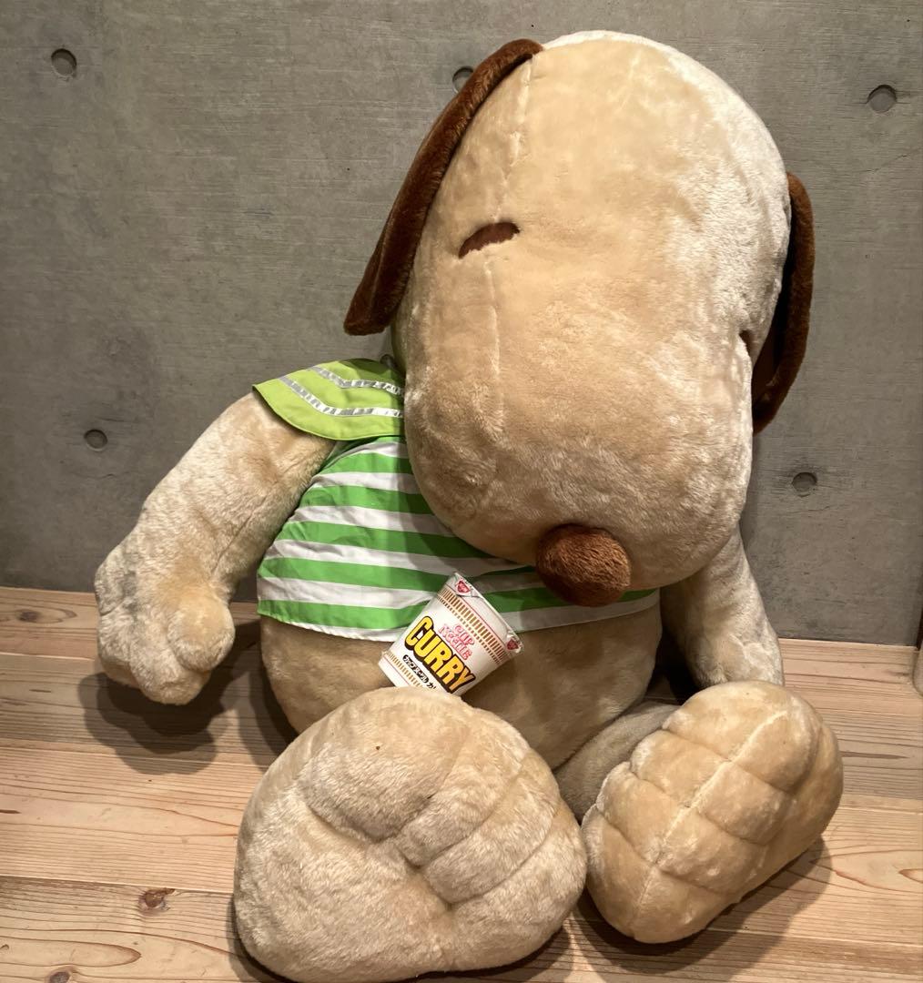 超巨大 約130cm スヌーピー ぬいぐるみ 水兵さん イカリ 希少 特大サイズ