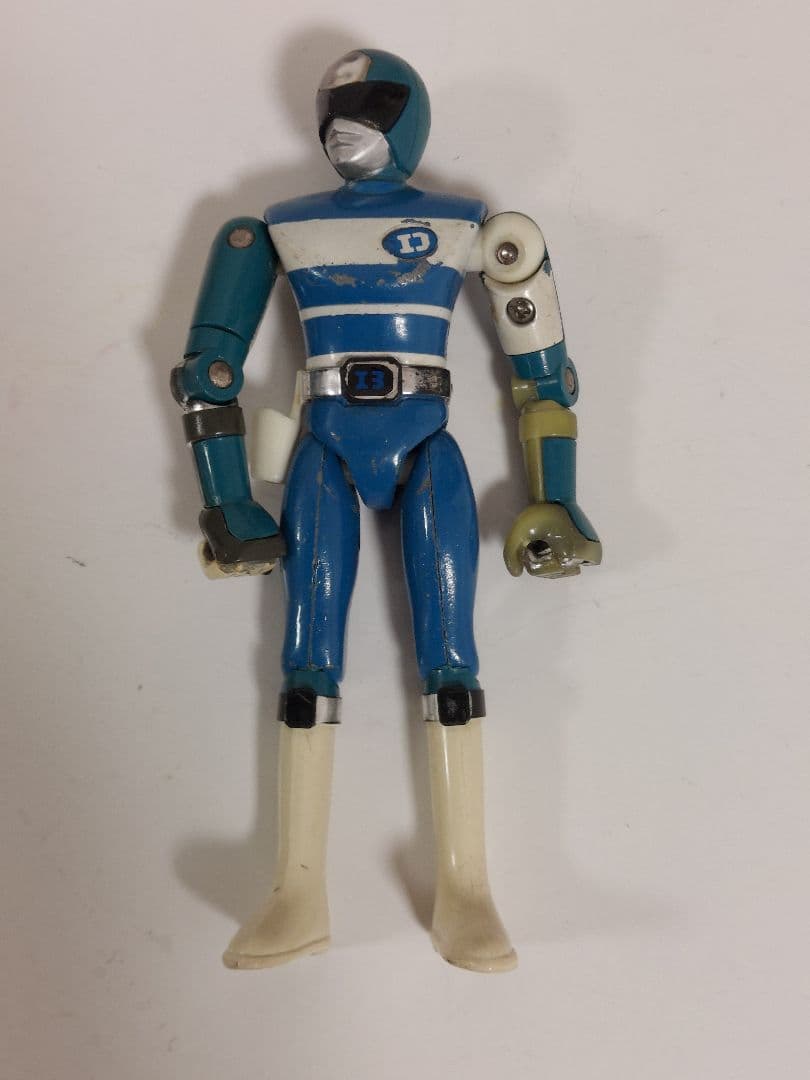 電子戦隊 デンジマン フィギュア GB-16 超合金　全5体　※ピンク右足折れ