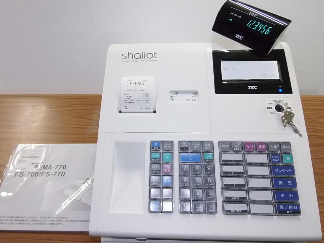 美品22年製121設定無料MA-700物販10部門東芝テックインボイスレジスター