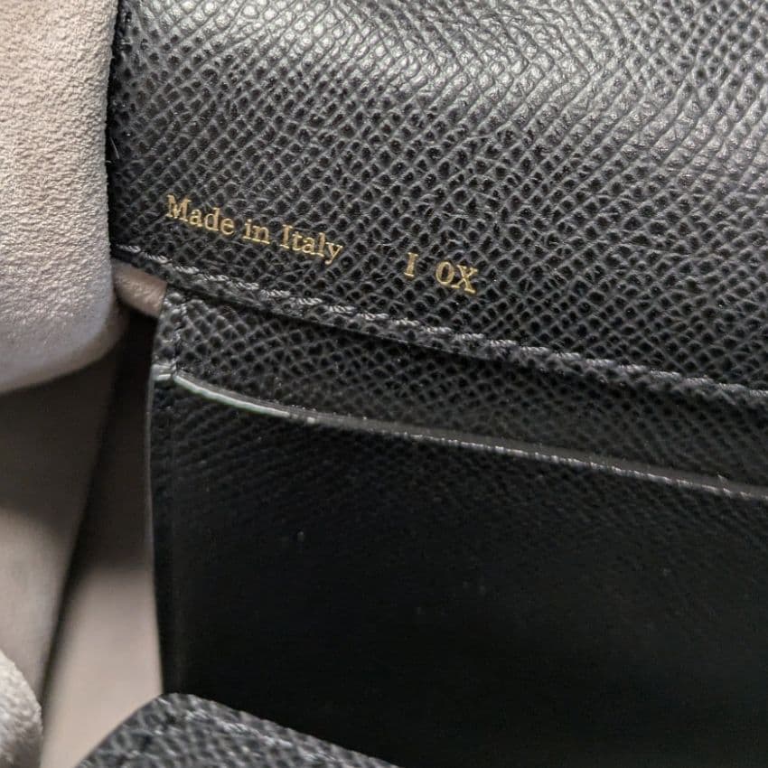 【新品同様】定価69万円Valextra ミラノバッグ　ハンドバッグ 2way