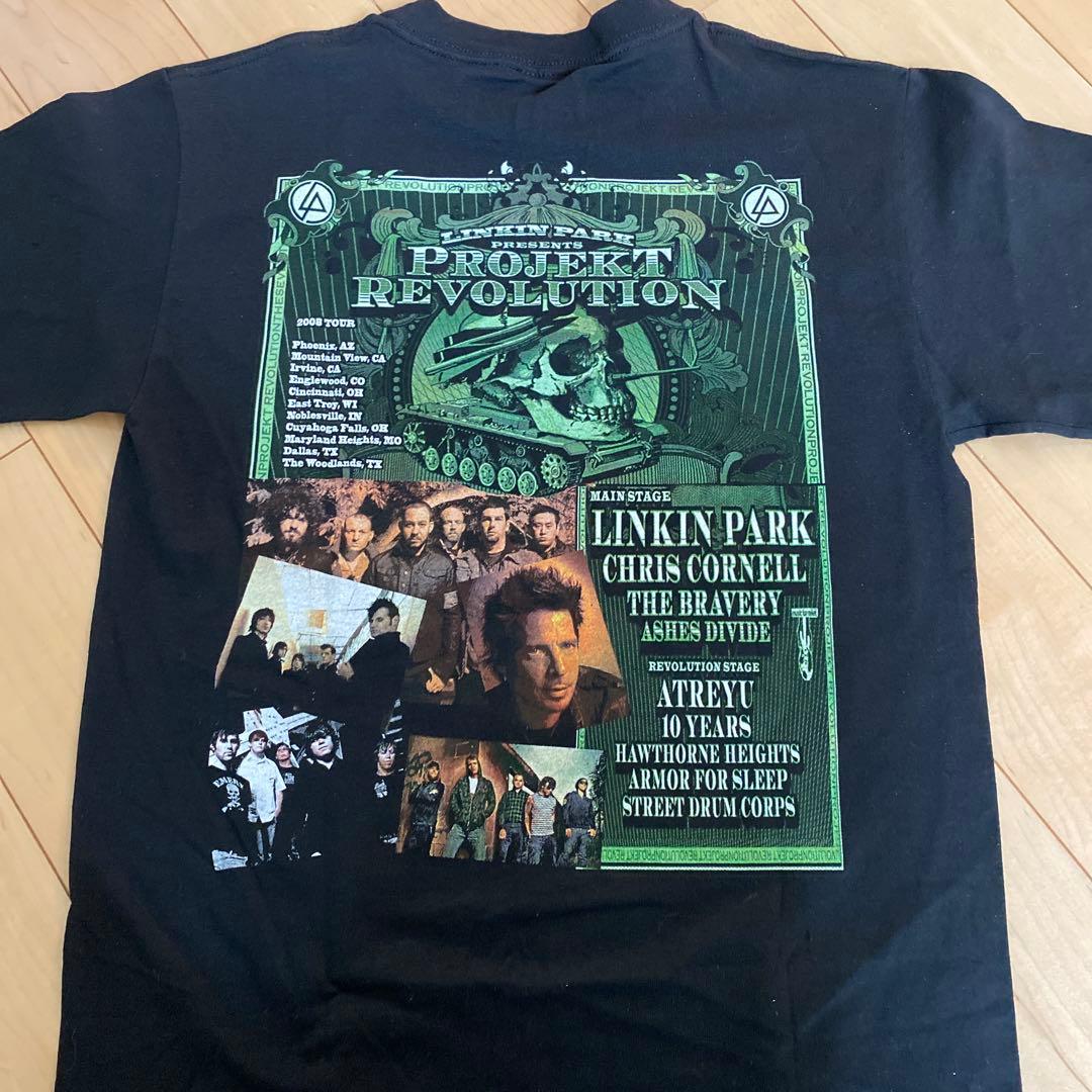 リンキンパーク ツアーTシャツ 2008年 希少 黒