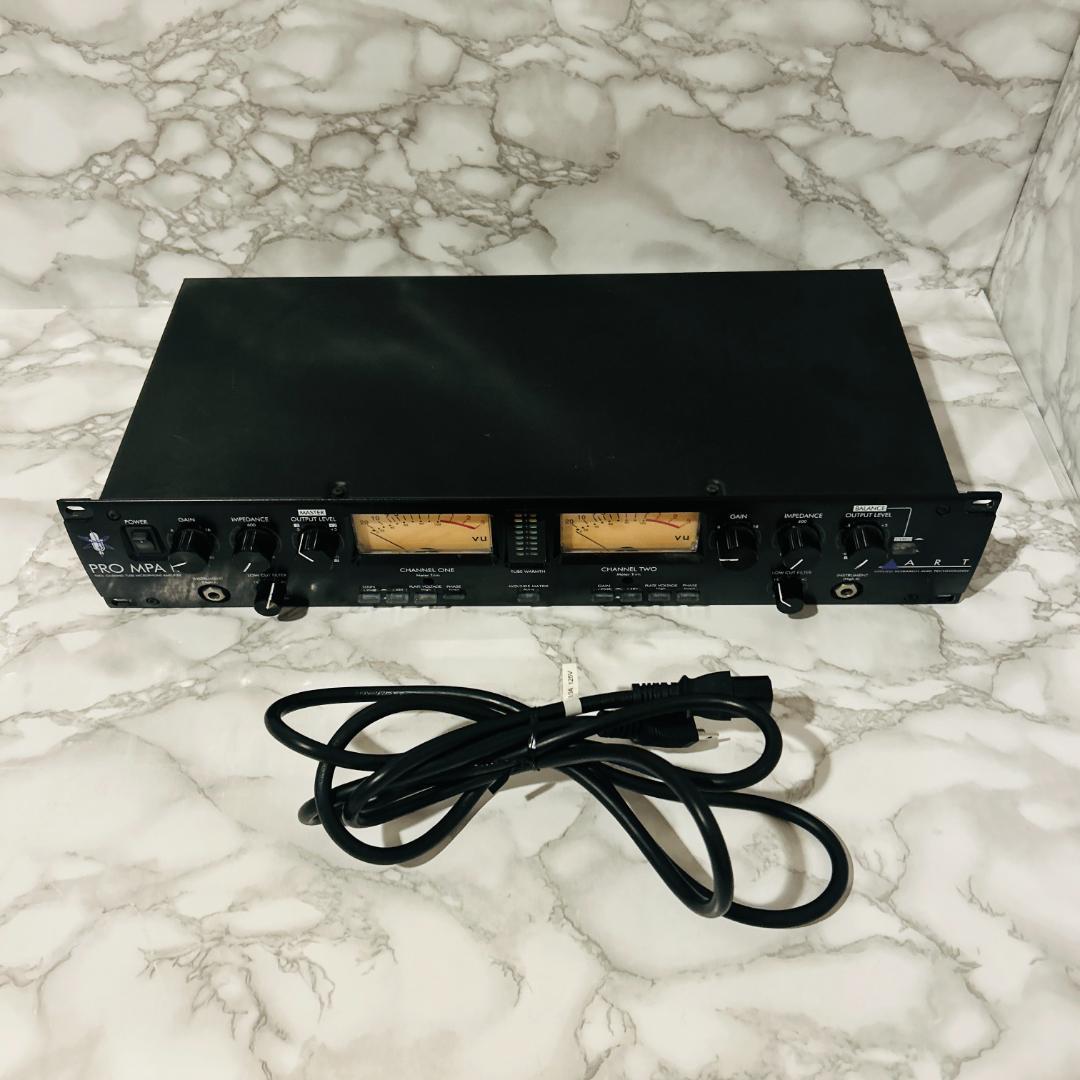 ART エーアールティー Pro MPA II 2ch 真空管マイクプリアンプ