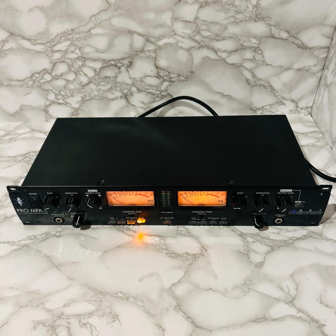 ART エーアールティー Pro MPA II 2ch 真空管マイクプリアンプ
