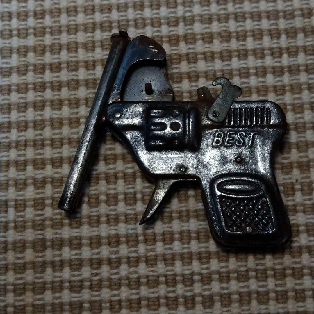 紙火薬鉄砲　ブリキのおもちゃ