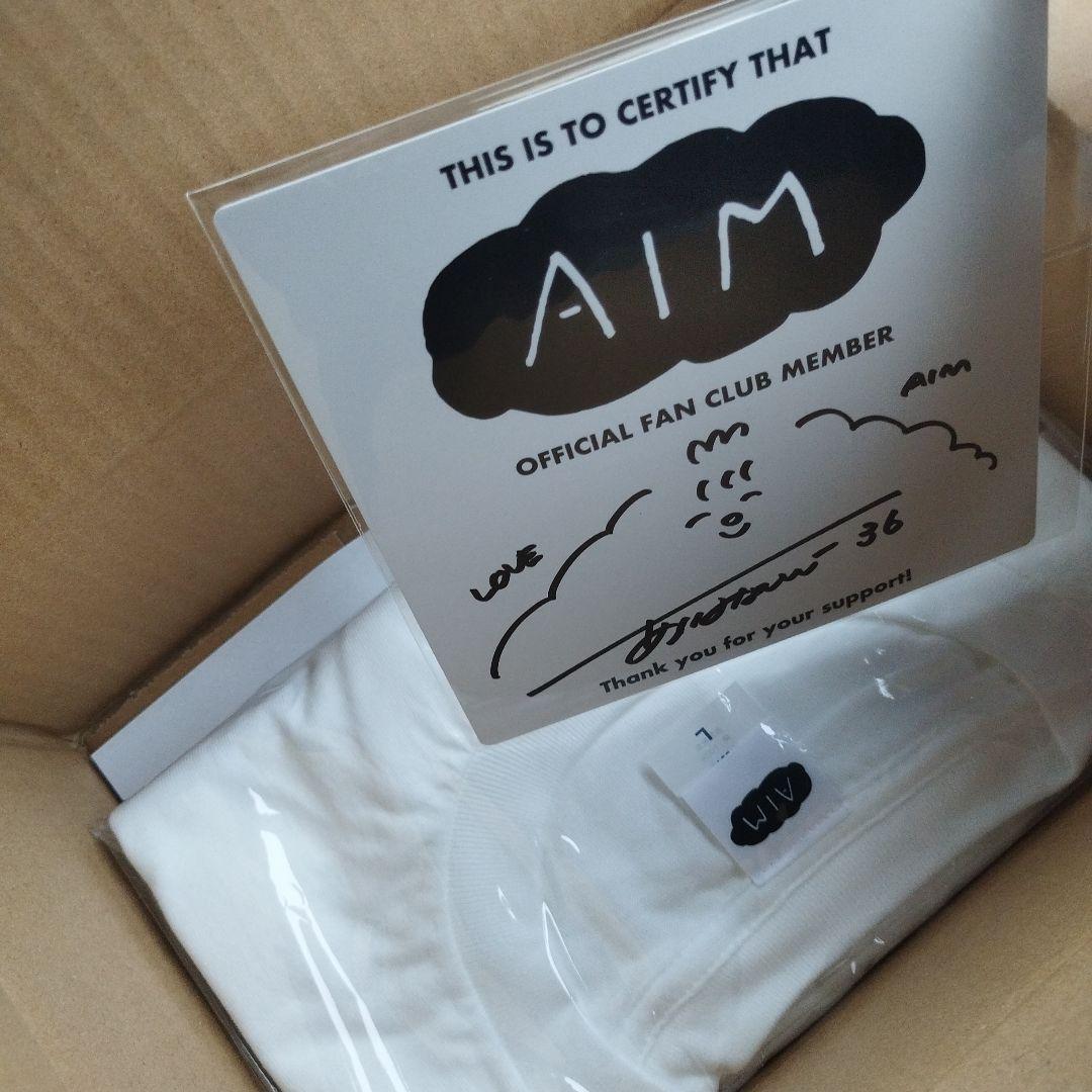 AIM あいみょん 公式ファンクラブメンバー 特典 Tシャツ ミニ色紙
