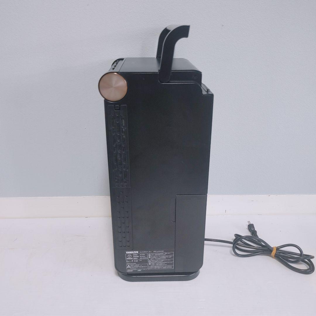 美品YEC-LD03C 山善 コンパクトクーラー 小型 工事不要 衣類乾燥230