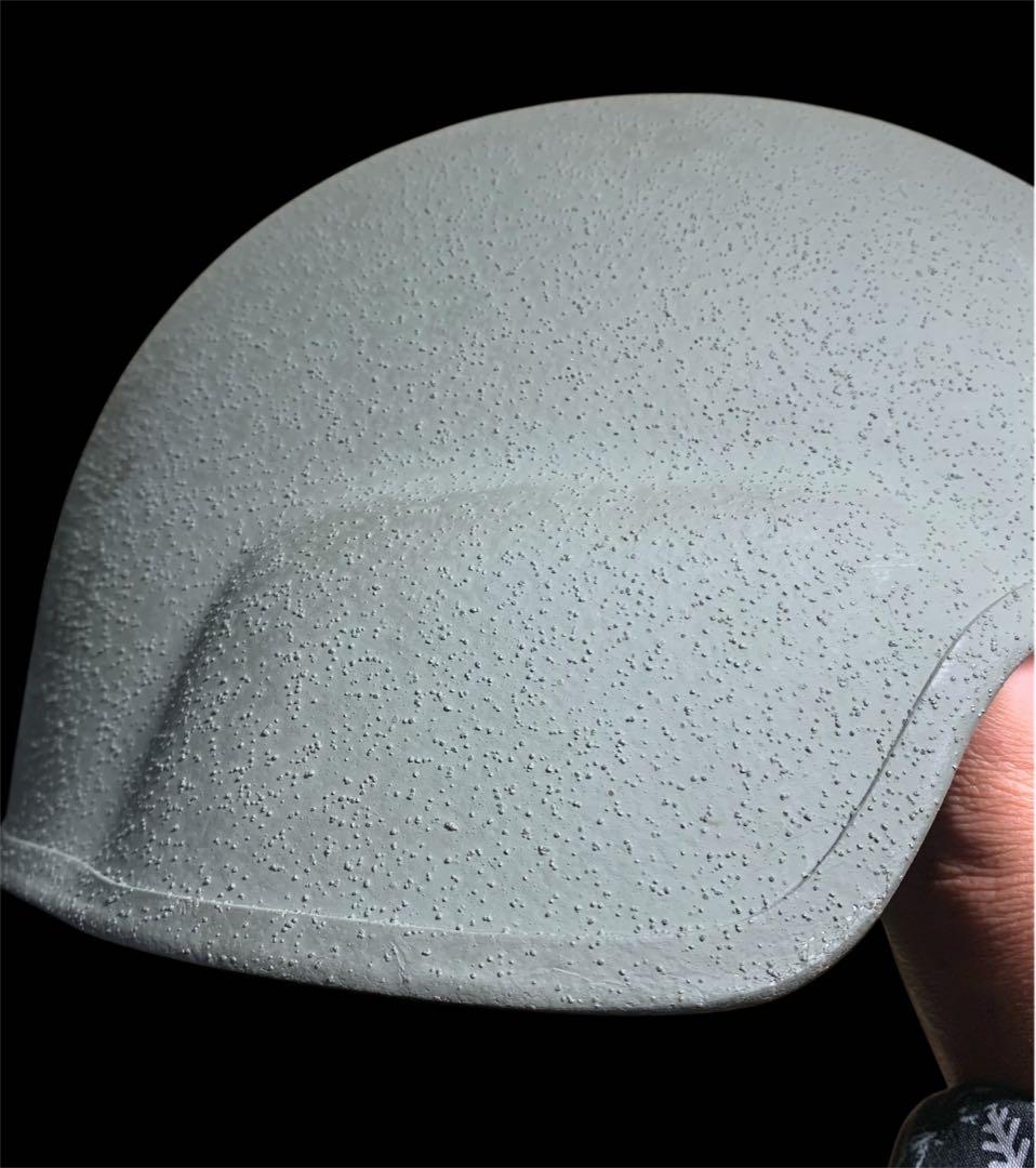 中古ミリタリーヘルメット アゴ紐 クッション パッド付 Mサイズ