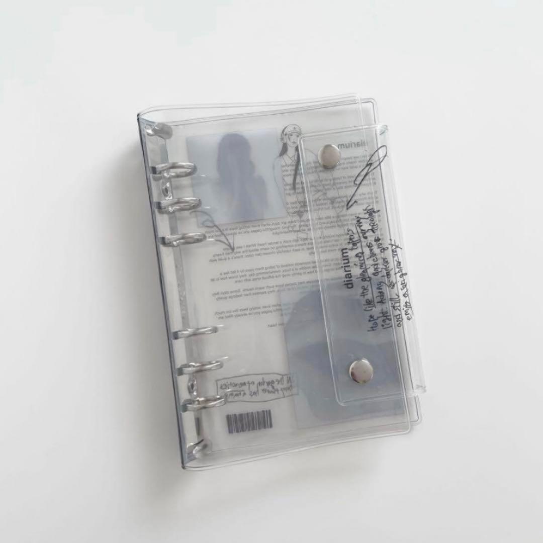 早い者勝ち　韓国　貯金　バインダー　カバー　A6 pvc diarium 2