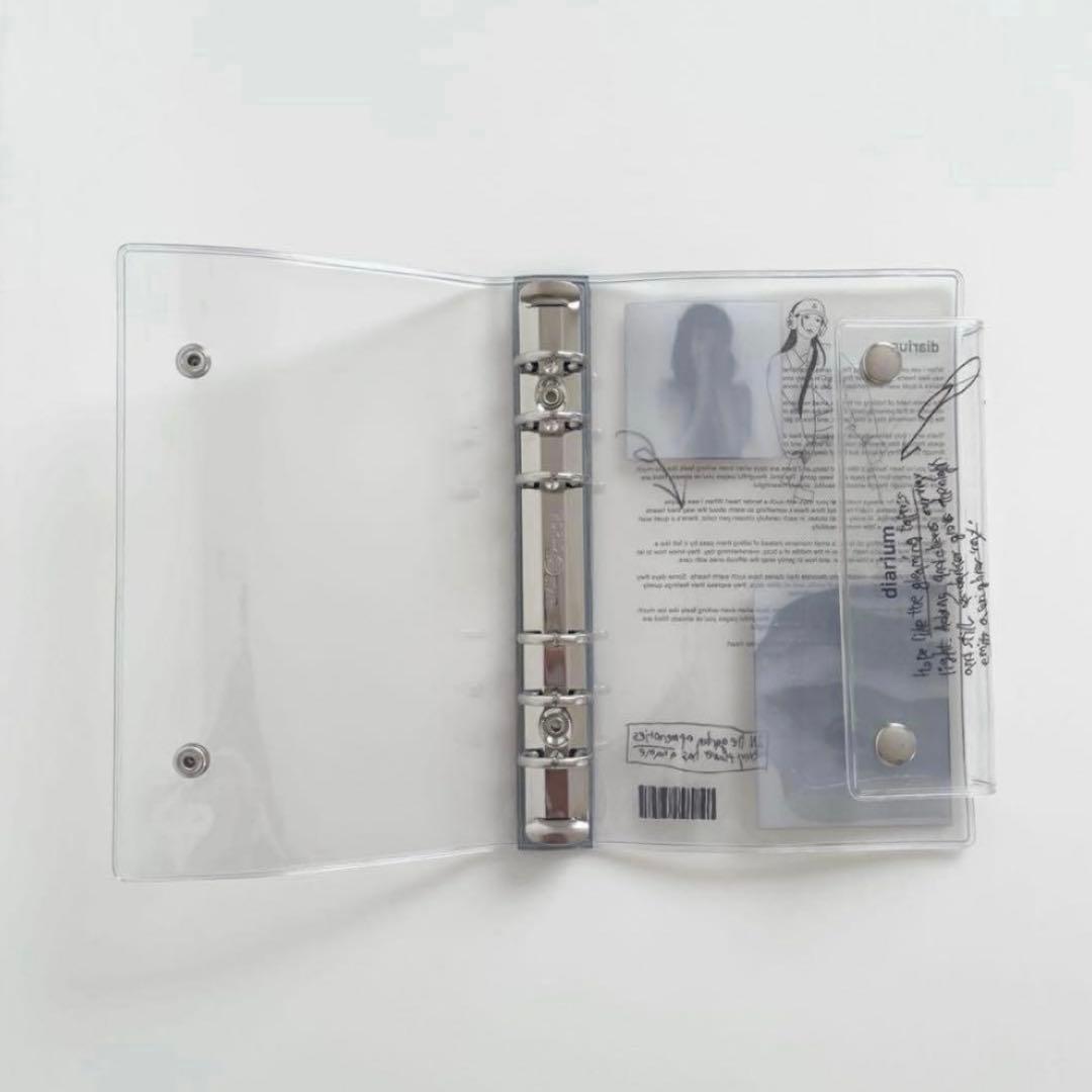 早い者勝ち　韓国　貯金　バインダー　カバー　A6 pvc diarium 2