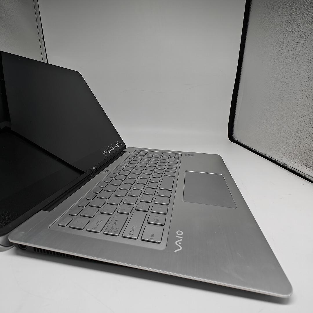 【VAIO】訳あり 高速i7 新品SSD256GB 8GB シルバーノートPC