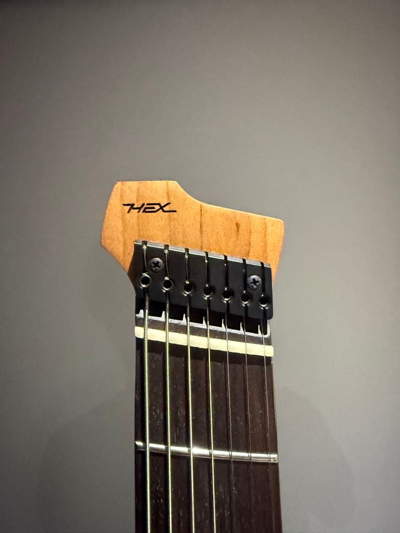 HEX guitars Z507 S GB 7弦ギター　ヘッドレス