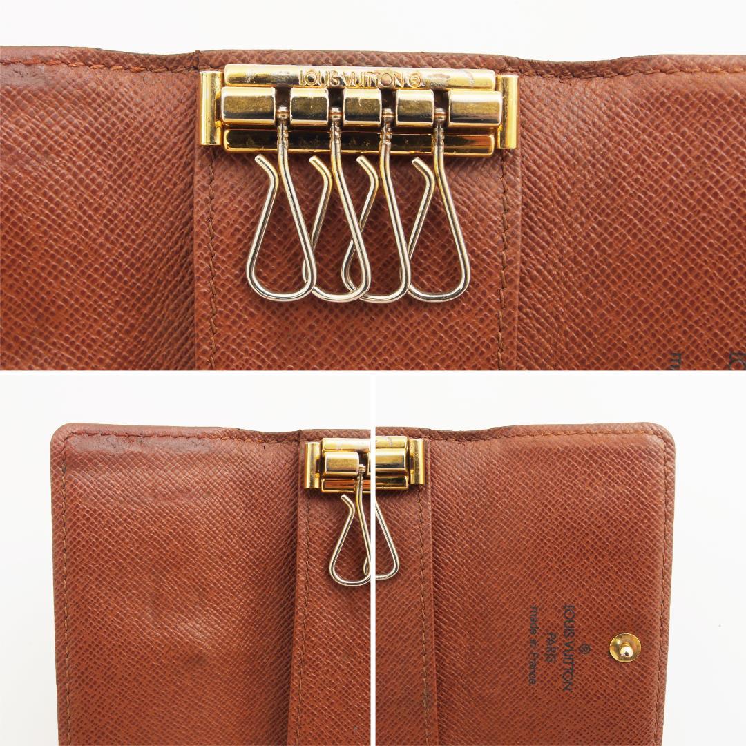 極美品✨ ルイヴィトン モノグラム ミュルティクレ４ キーケース 鍵４本収納