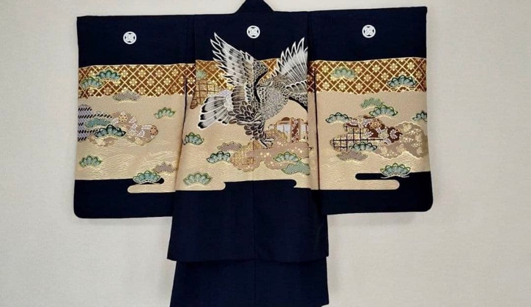 11/8までお値下げ　五歳　七五三用衣装&小物フルセット