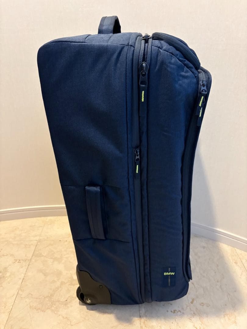 【未使用】BMW純正 大型トラベル キャリーバッグ 紺色