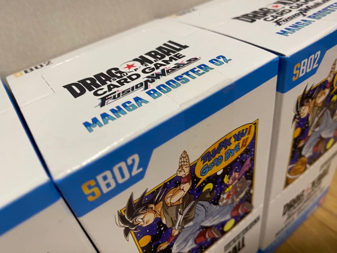 ドラゴンボール マンガブースター02 3個セット テープ付き