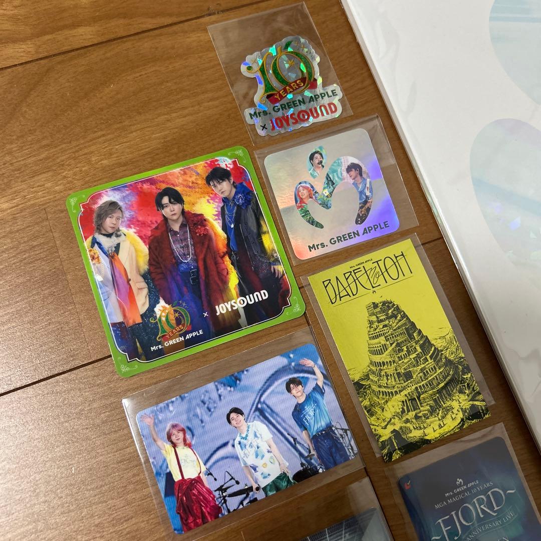 【匿名配送】ミセスグリーンアップル フィヨルド　劇場パンフレット　おまけ付き