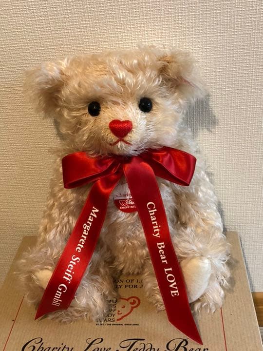 【レア】シュタイフ⭐︎チャリティベア⭐︎ラブ⭐︎テディベア
