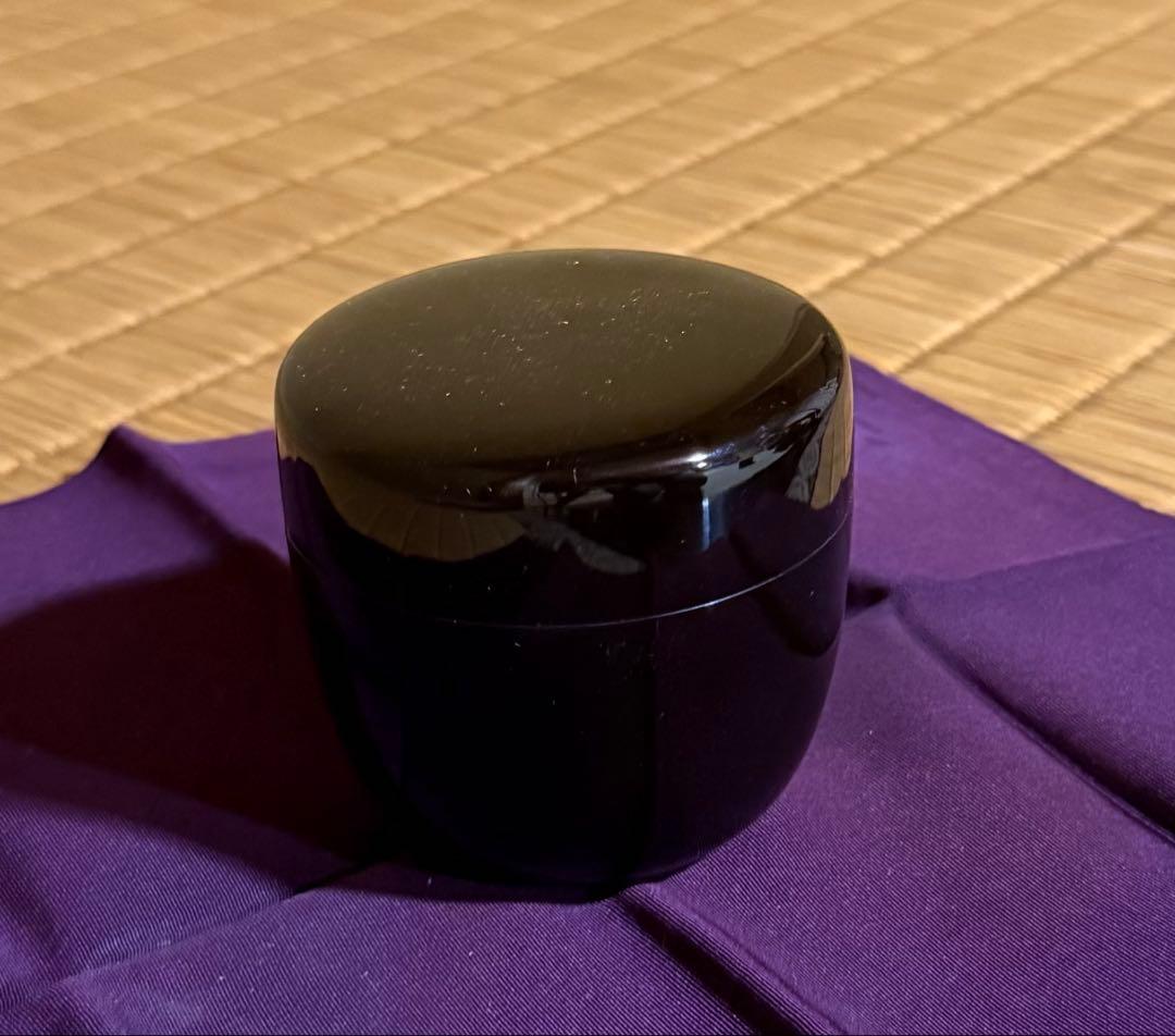 棗　黒大棗　隋流斎在判 如心斎箱