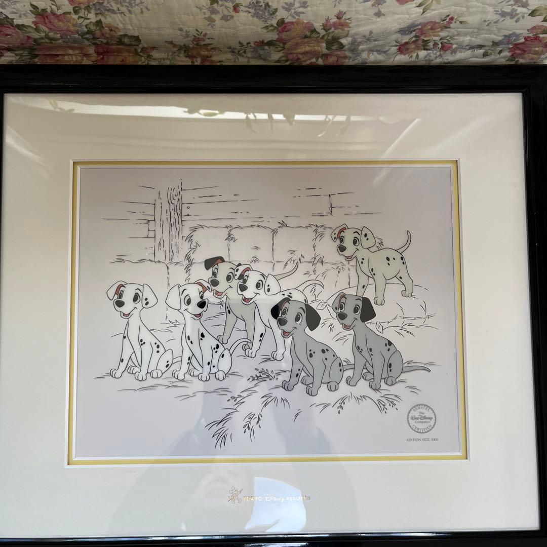 ディズニーセル画　　101匹わんちゃん　5000限定