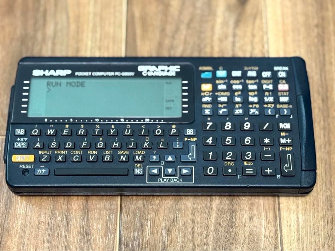 【ジャンク】ポケットコンピュータ　PC-G850V