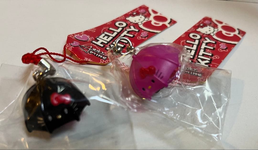 レア キティ＆ダニエル 相合傘ストラップ セット