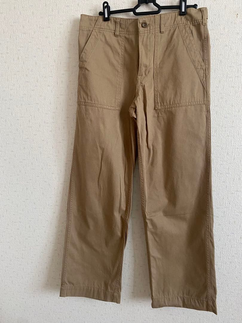 Spick and span ルーズベイカーパンツ　ベージュ40