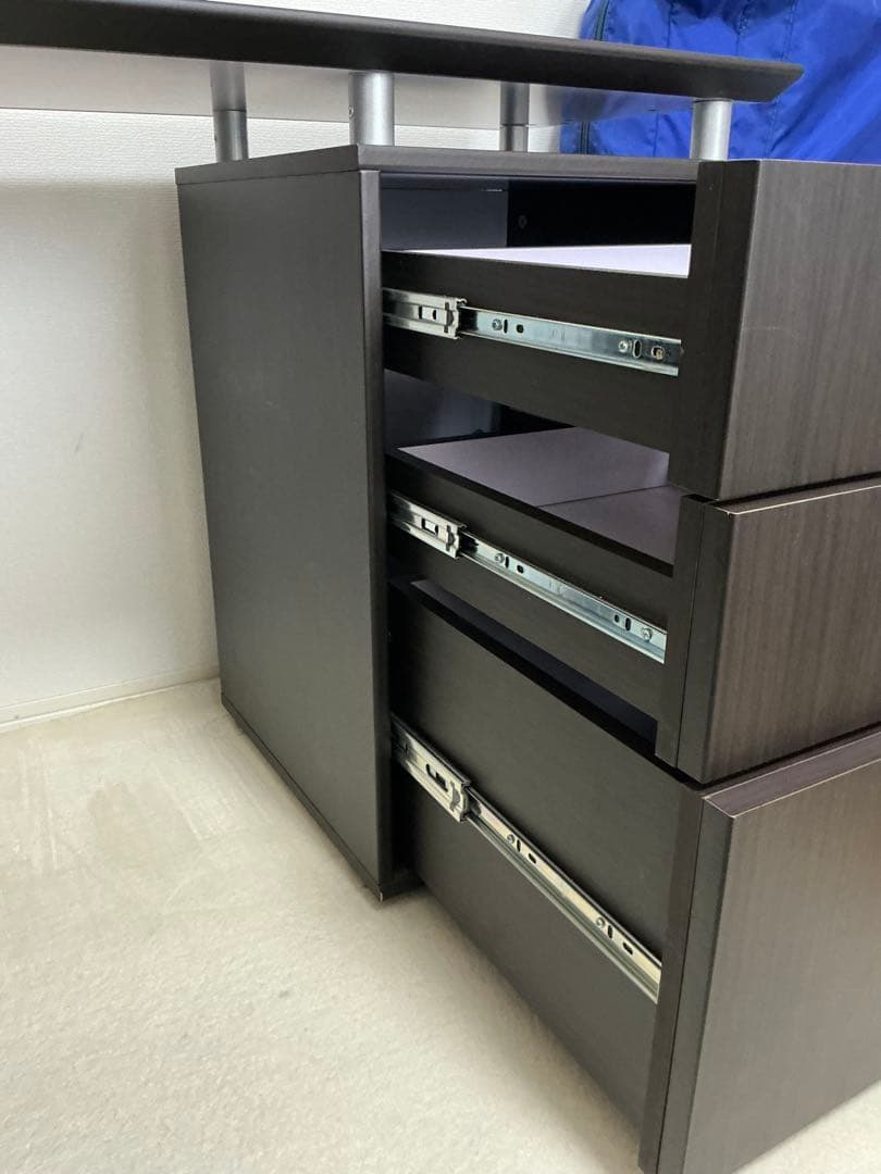 【本日限定値下げ】ニトリ　 L字型パソコンデスク 引き出し付き