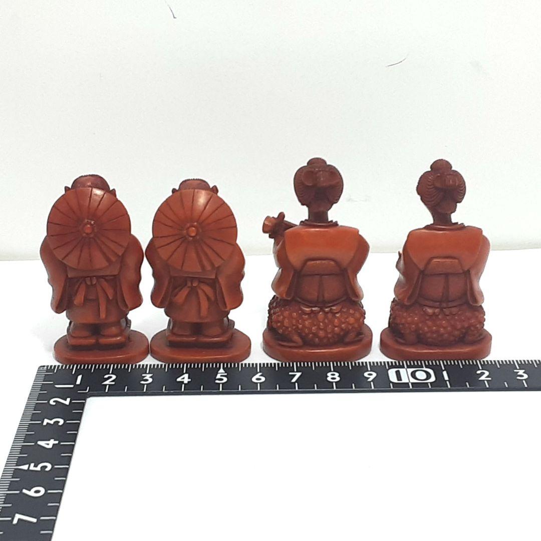 Y1239　最高級品　天然素材　妖怪造形彫刻　駒　３０体　根付　在銘有