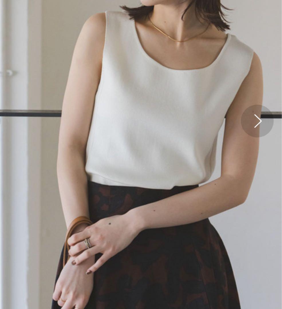 【NOBLE】2WAY ネックニット