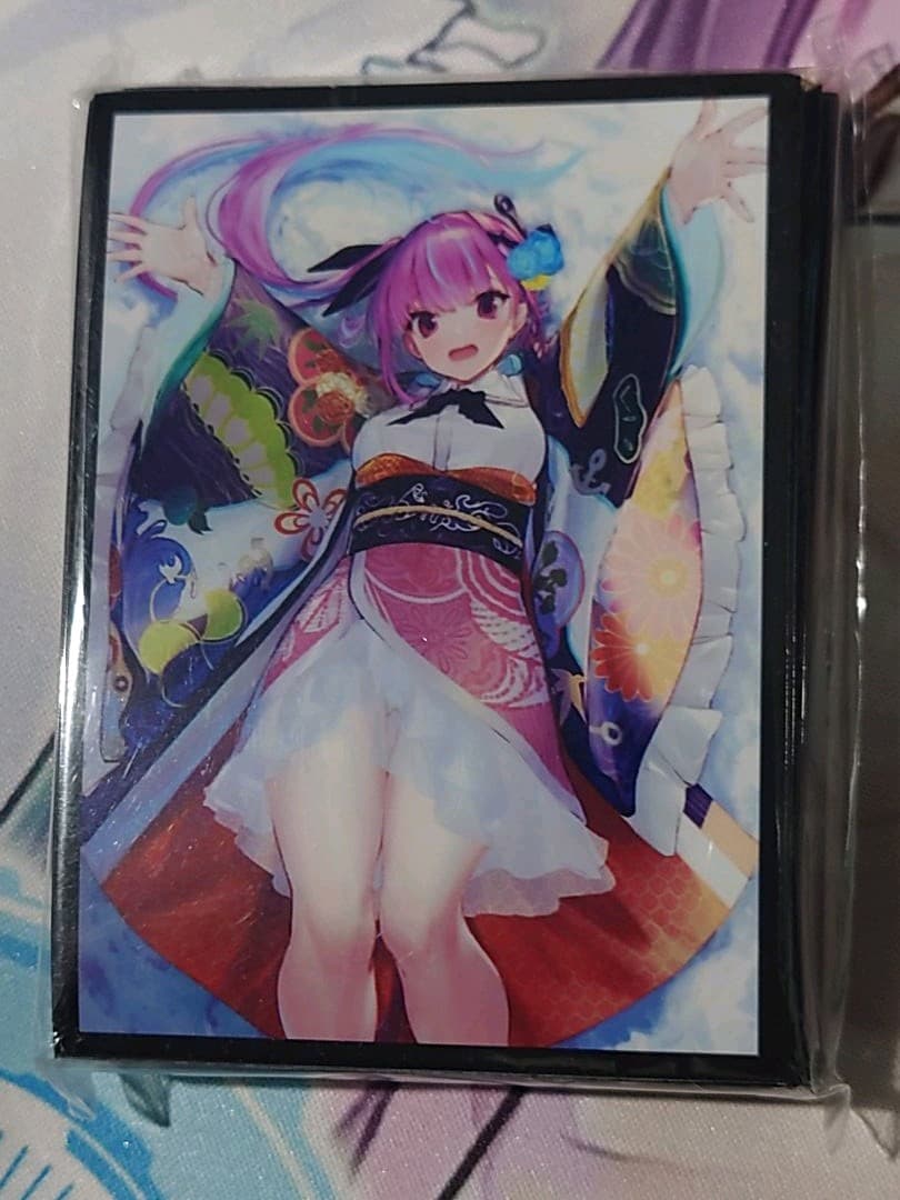 セット割引有　ホロライブ　湊あくあ　スリーブ