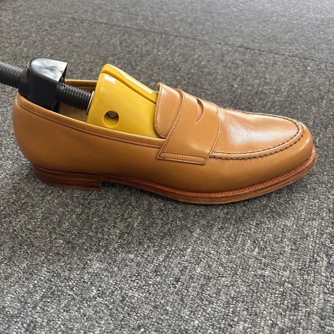 クロケット＆ジョーンズ　ボストン2 / 7E ユナイテッドアローズ別注　キャメル