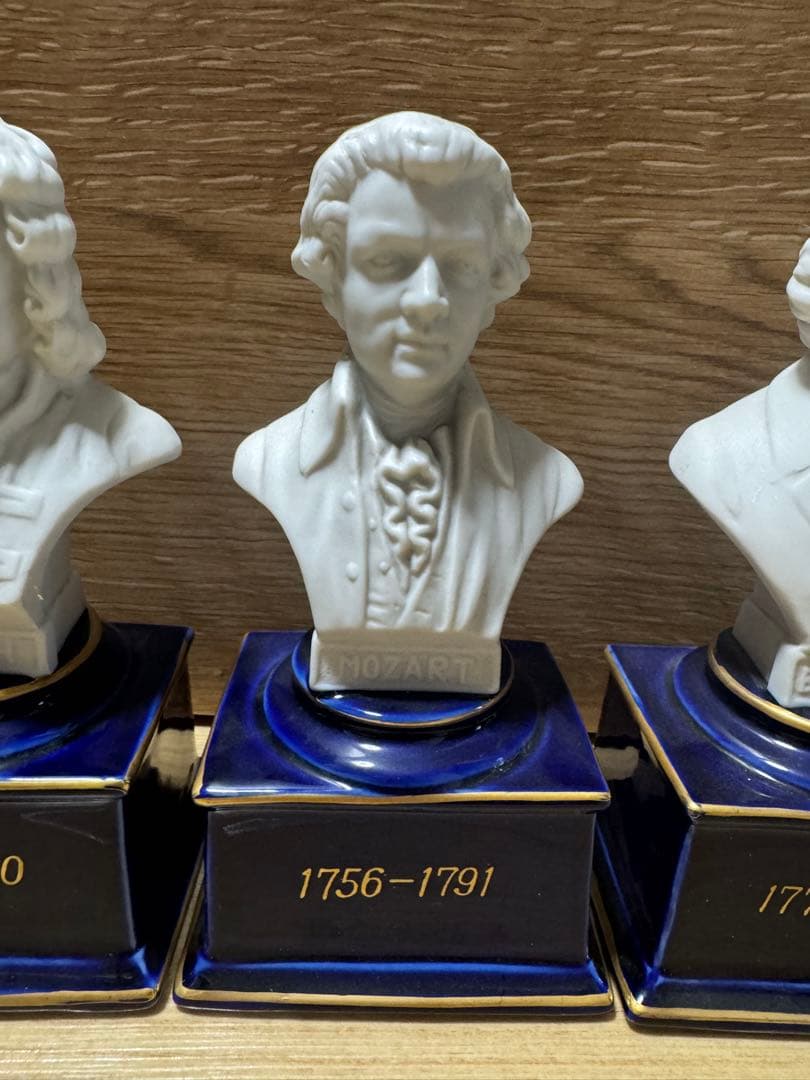 schmid bros オルゴール　胸像　ミュージックボックス　彫刻