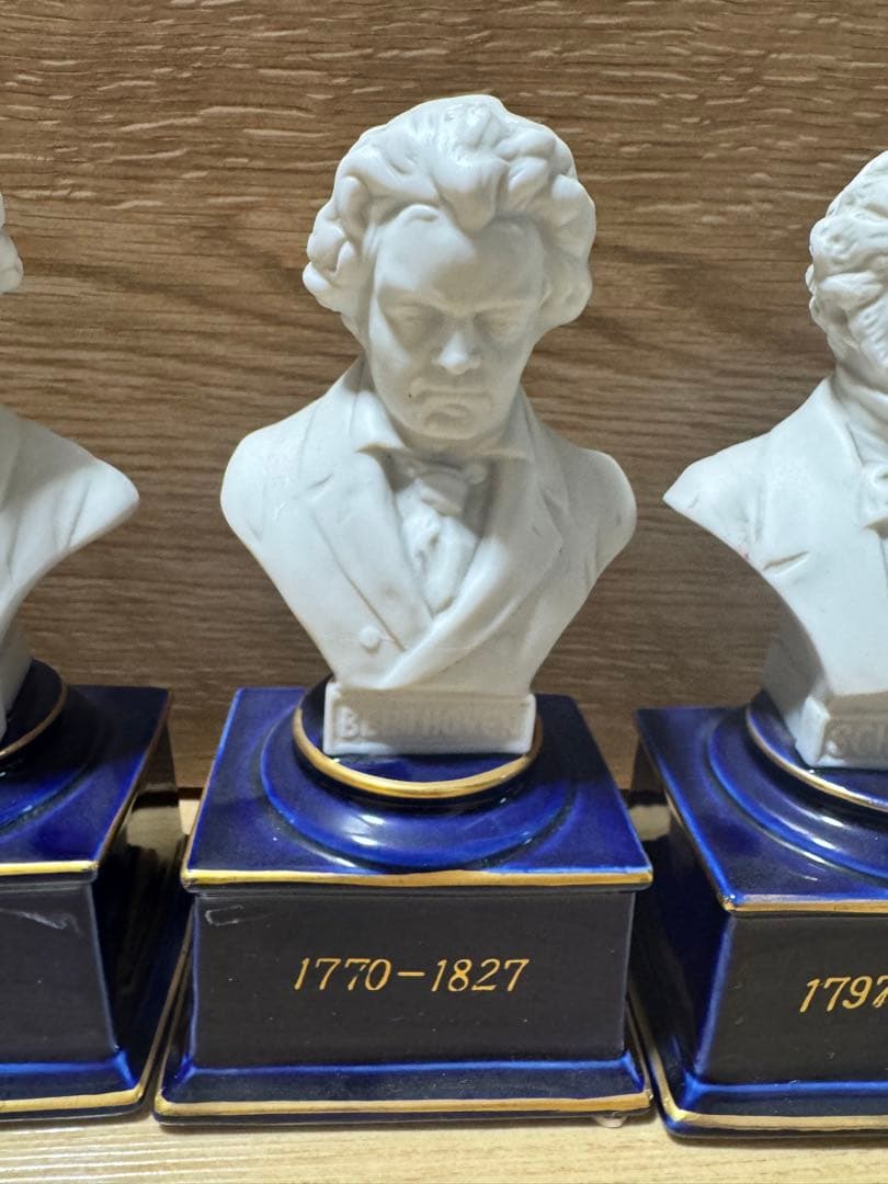 schmid bros オルゴール　胸像　ミュージックボックス　彫刻