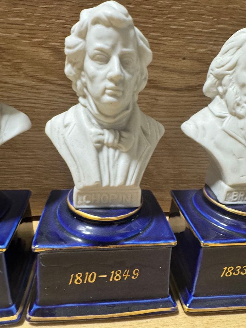 schmid bros オルゴール　胸像　ミュージックボックス　彫刻