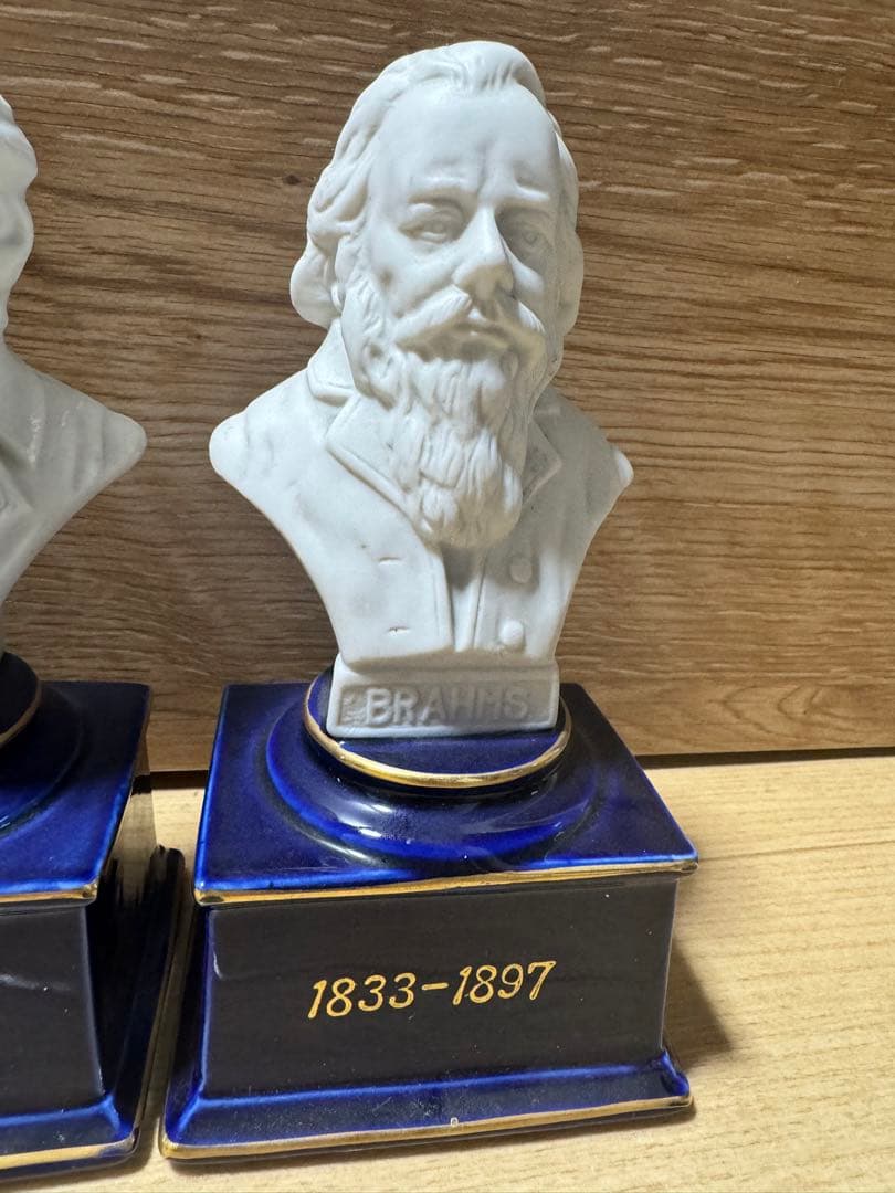 schmid bros オルゴール　胸像　ミュージックボックス　彫刻