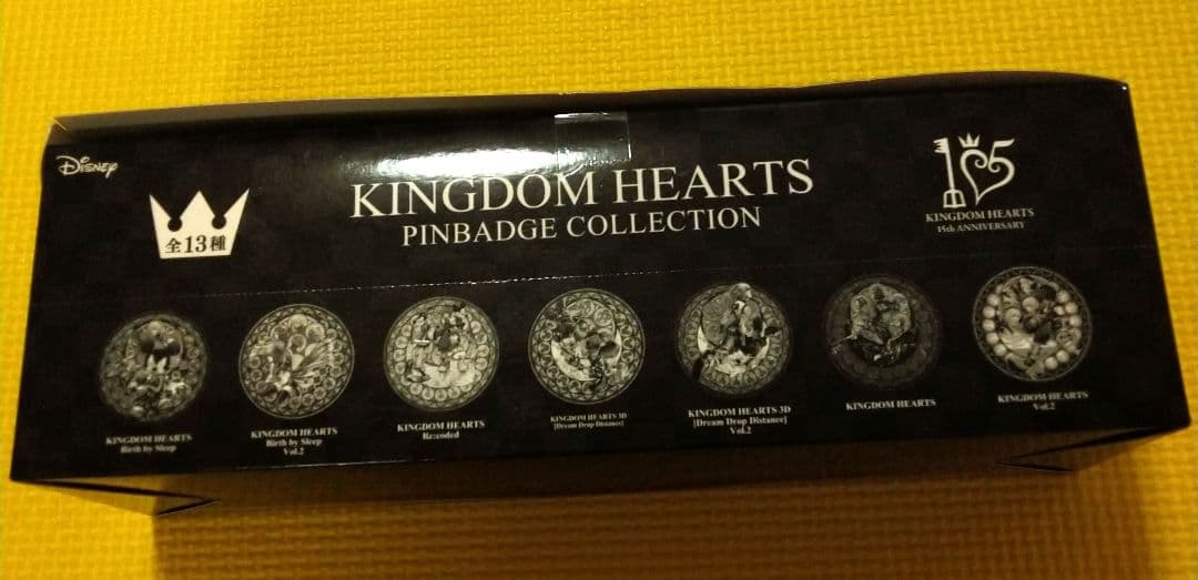 ディズニー　キングダムハーツ　カンバッジコレクション　全13種セット　コンプ