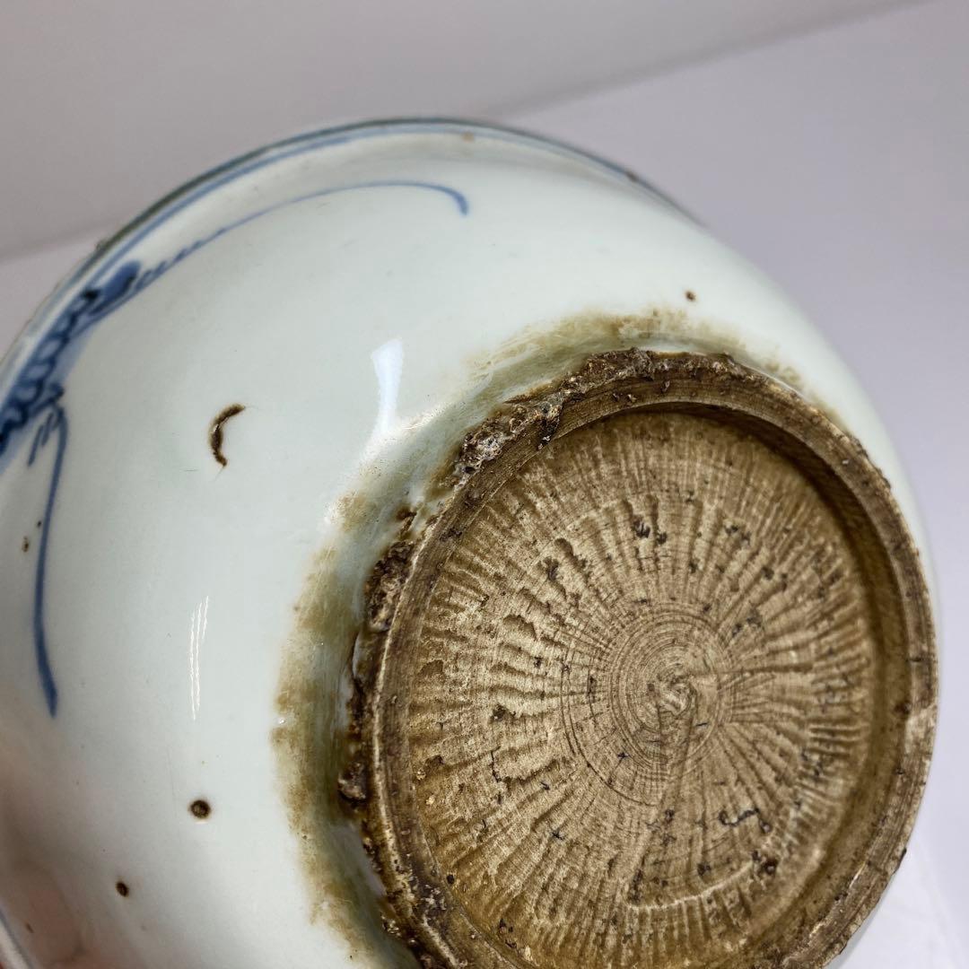 専用　中国明時代　古染付中皿鉢3点　東Y7-0204☆2Fトコオ