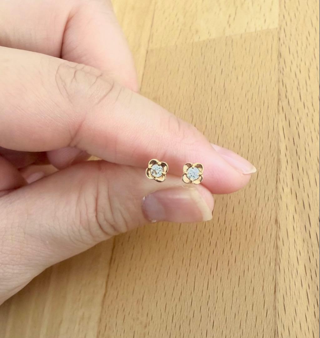 K10 花形 ピアス
