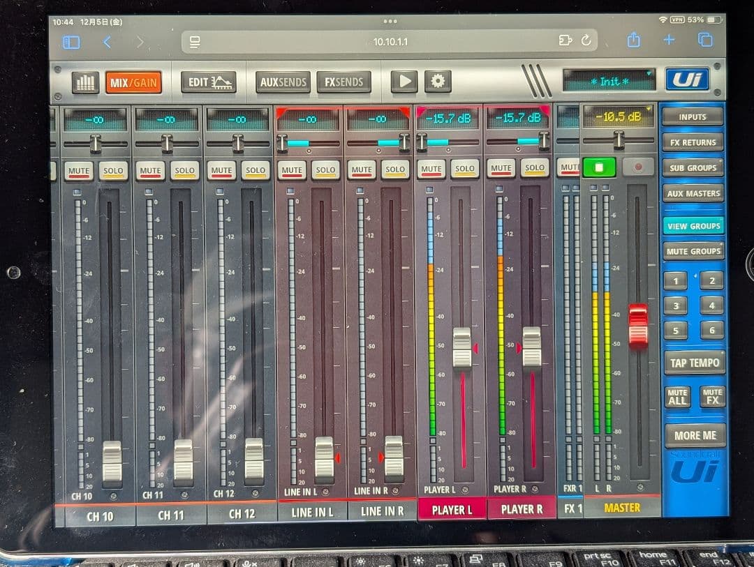 Soundcraft UI 16 デジタルミキサー