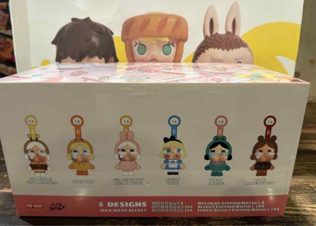 CRYBABY Crying Againシリーズ フェイスぬいぐるみbox