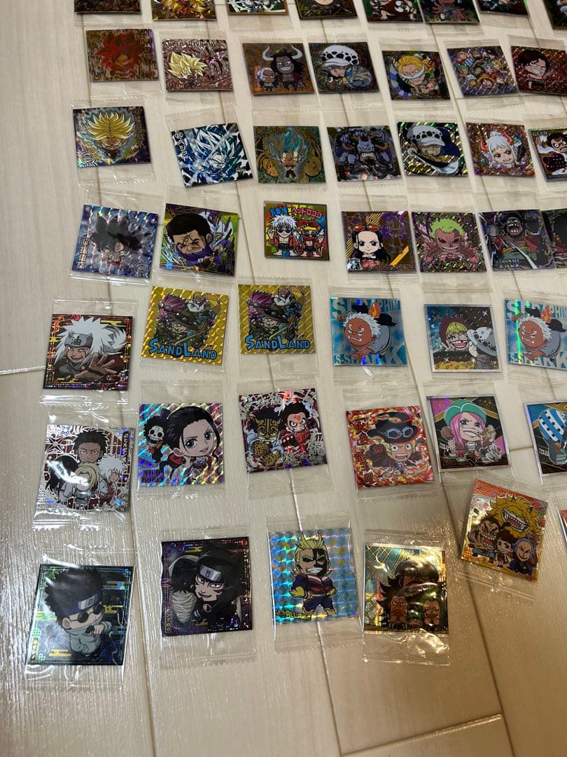 アニメキャラクター トレーディングカードセット