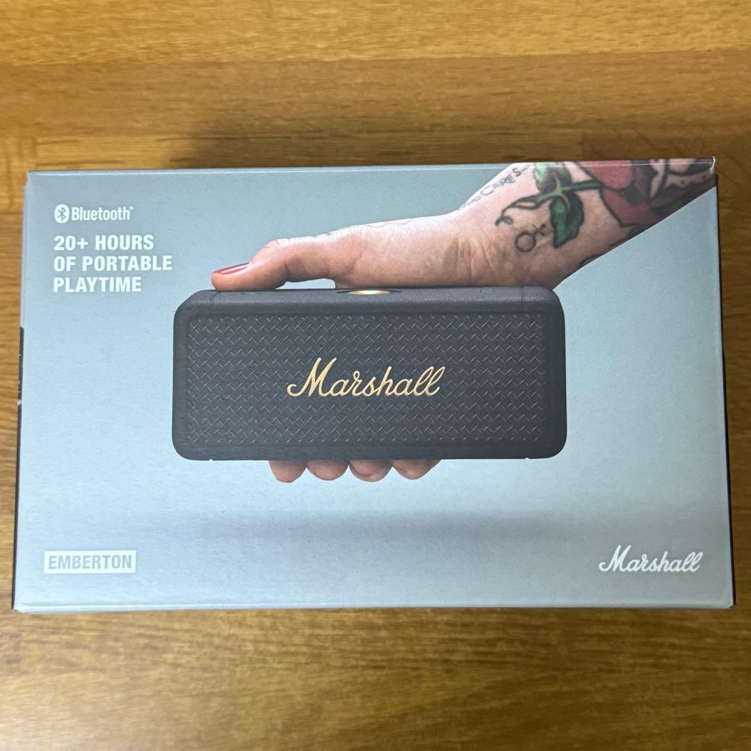 正規品 美品Marshall Emberton Bluetoothスピーカー