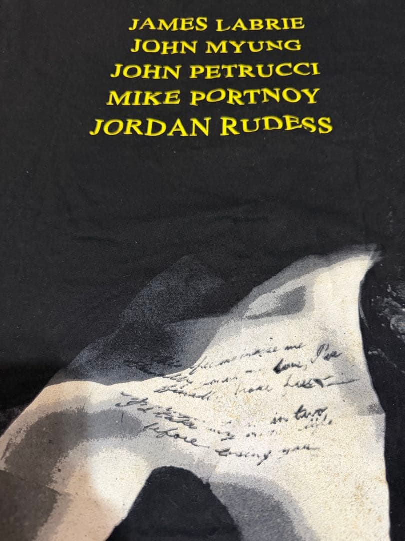 【新品、未使用】ドリームシアター Tシャツ25年間未使用品