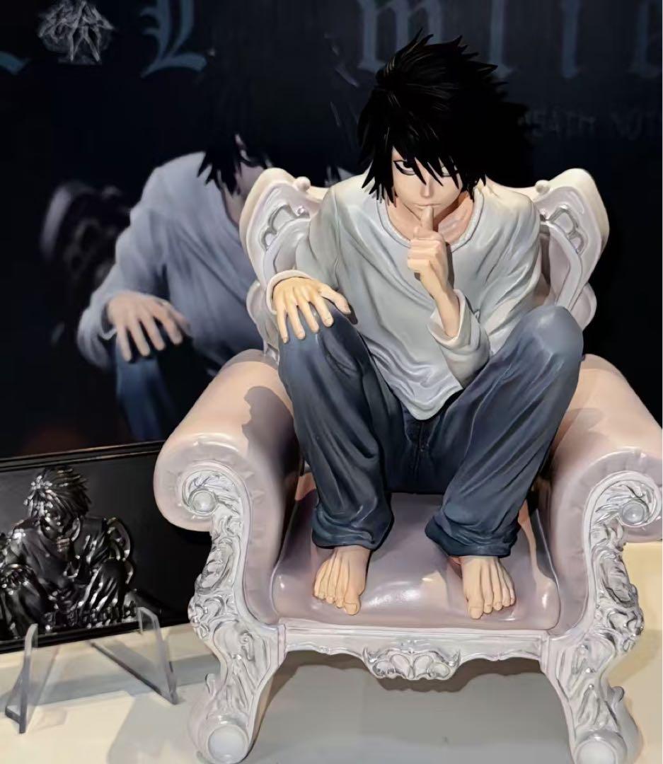 デスノート エル・ローライト L ガレージキット ガレキ スタチュー③