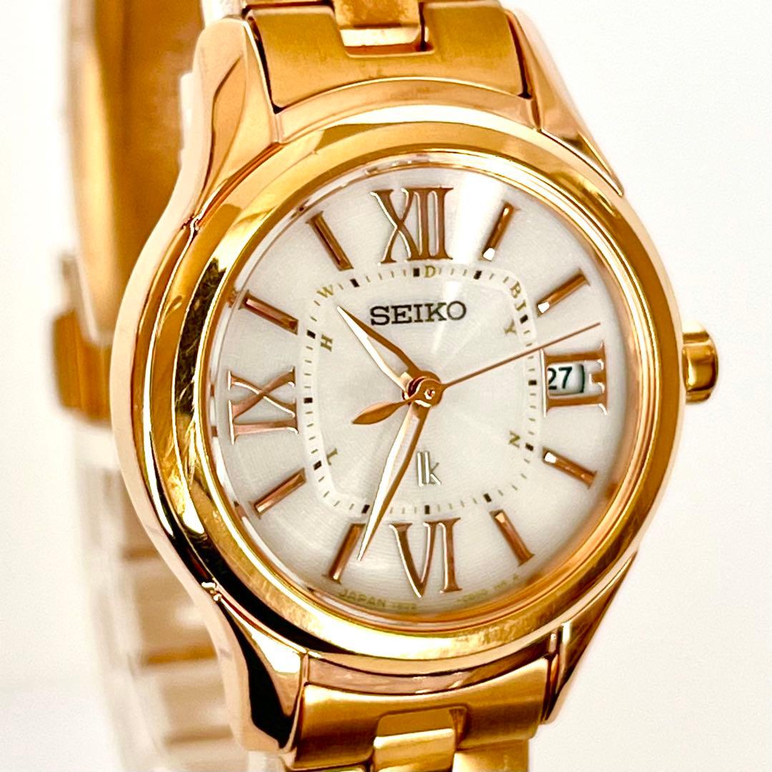 セイコー SEIKO ルキア レディース 腕時計 稼働 電波ソーラー s1892